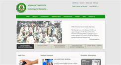 Desktop Screenshot of institute.afrihub.com